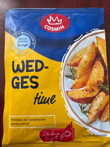 Wedges Seasoning Mix, Hot
