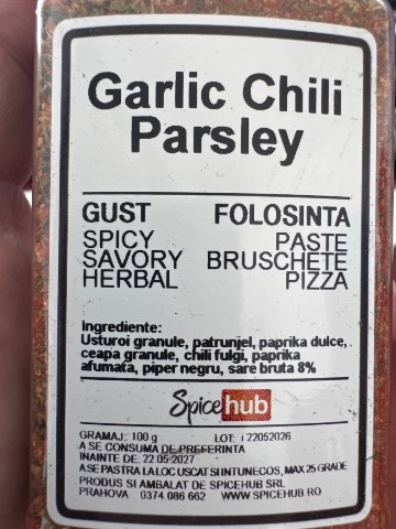 Garlic Chili Parsley