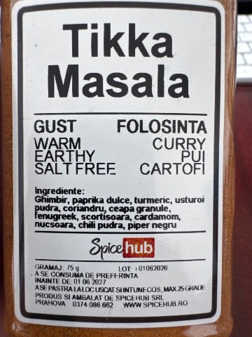 Tikka Masala
