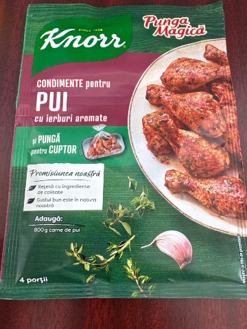 Chicken With Aromatic Herbs And Oven Bag Seasoning