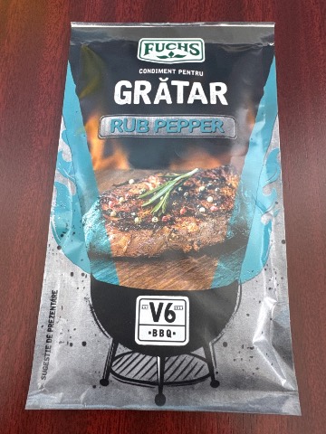 Condiment pentru Grătar Rub Pepper