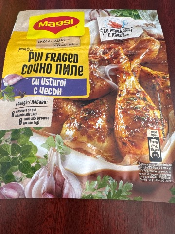 Tender Chicken with Garlic Seasoning Mix