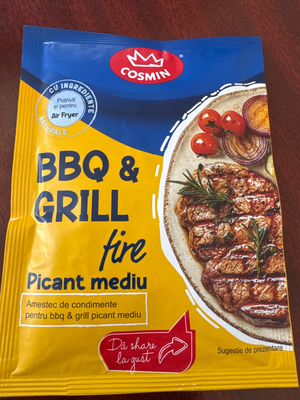 BBQ & GRILL fire Picant mediu