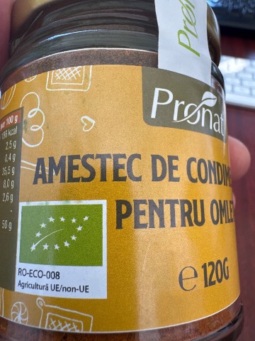 Organic Spice Mix for Omelette