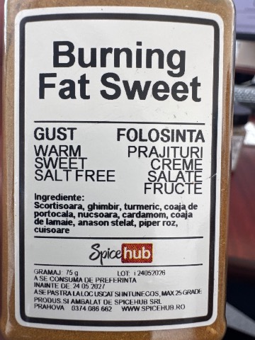 Burning Fat Sweet