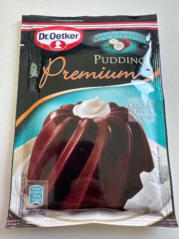 Premium Pudding cu Ciocolată și Cocos