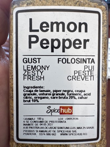Lemon Pepper