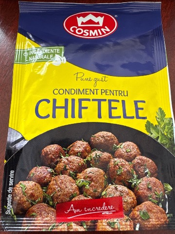 Condiment pentru Chiftele