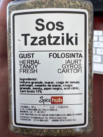 Tzatziki Sauce