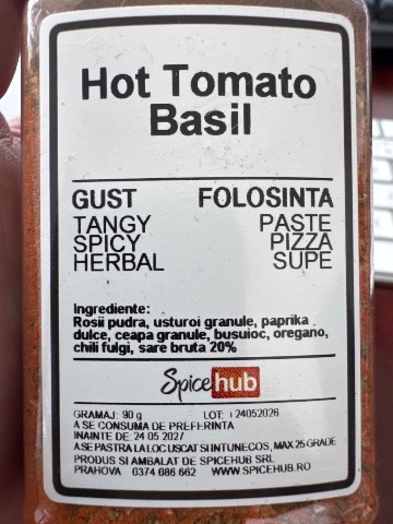 Hot Tomato Basil